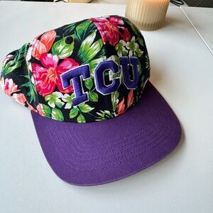 Top of the World TCU Floral Snapback Cap